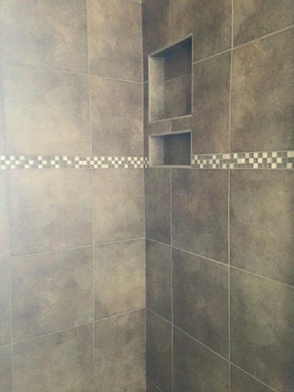wall tile job